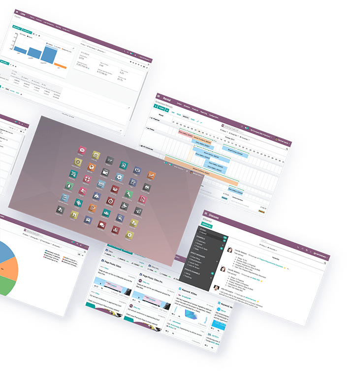 Odoo en distintos dispositivos