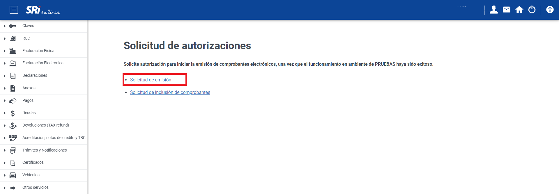 CÓMO SOLICITAR LA AUTORIZACIÓN DE FACTURACIÓN ELECTRÓNICA EN EL SRI